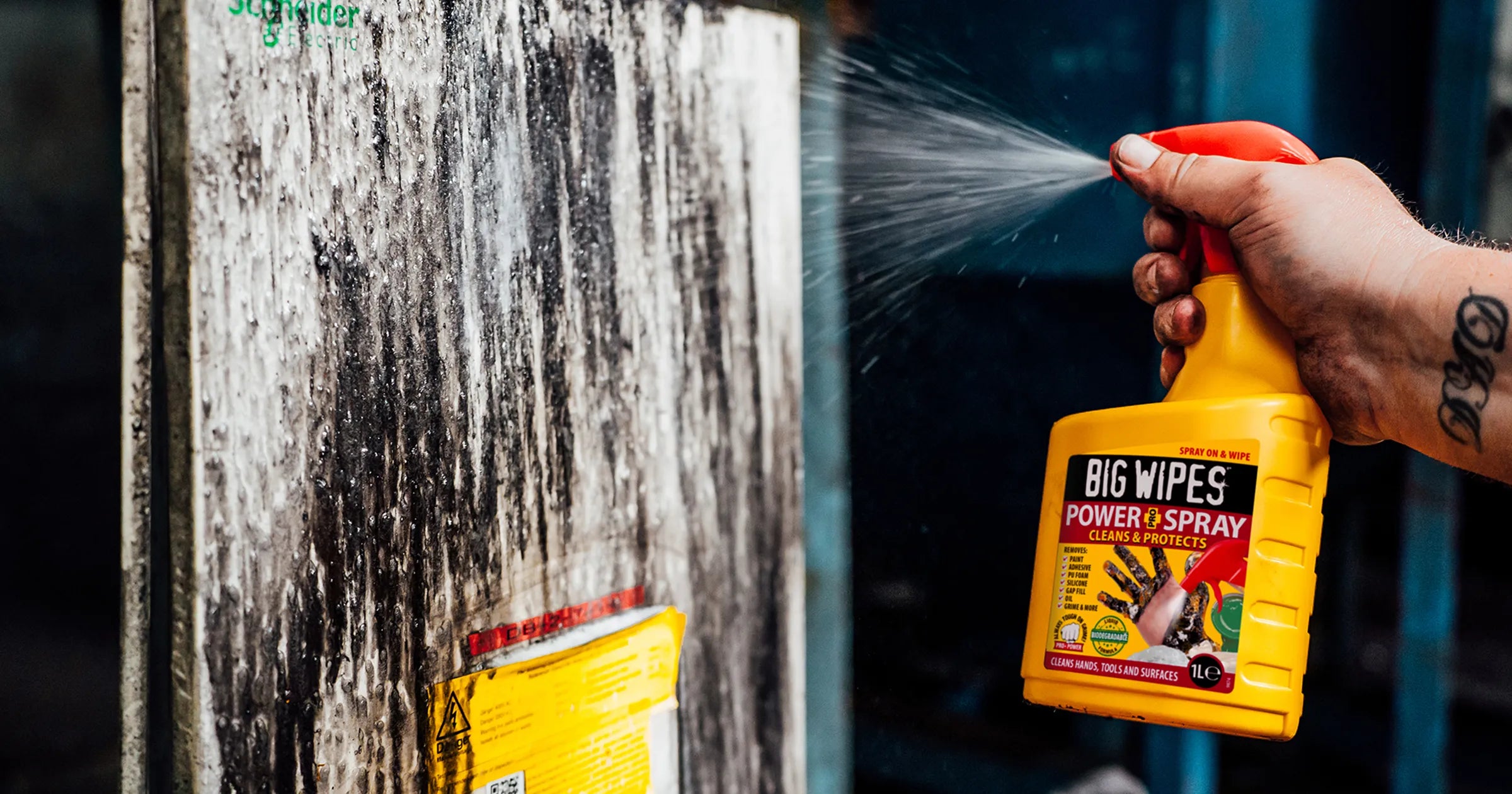 Spray Desengrasante Industrial Big Wipes Power Spray