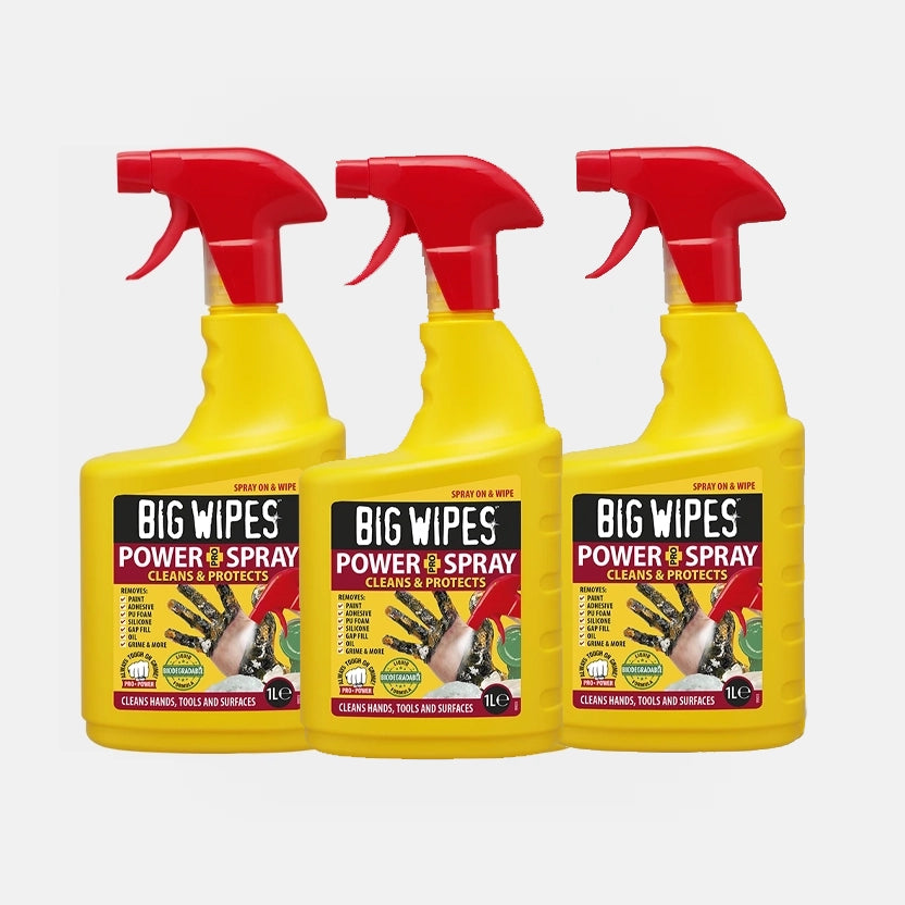 Pack 3 Spray Desengrasante Industrial Big Wipes Power Spray (Copia)